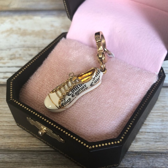Juicy Couture Jewelry - Juicy Couture Rare Sneaker Lace Shoe Pendant Charm Juicy Couture Jewelry - Juicy Couture Rare Sneaker Lace Shoe Pendant Charm